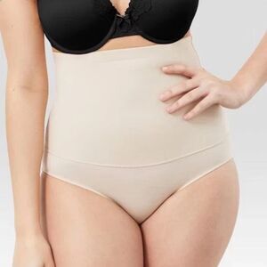 Maidenform Self Expressions Women's High-Waist Briefs 523 - Beige M